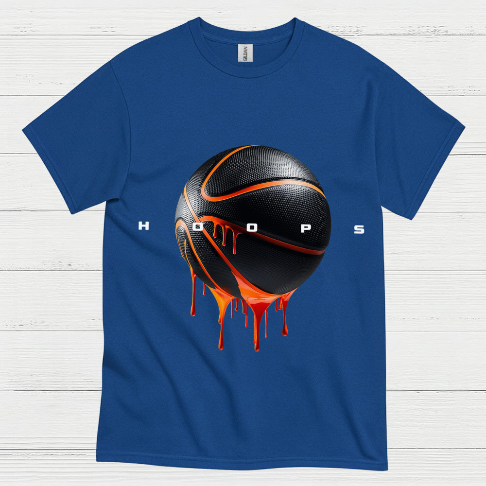Dripping Basketball Hoops T Shirt