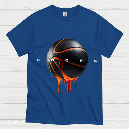 Dripping Basketball Hoops T Shirt