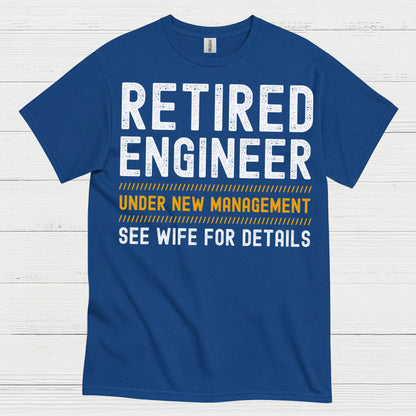 Retired Engineer Humor T Shirt