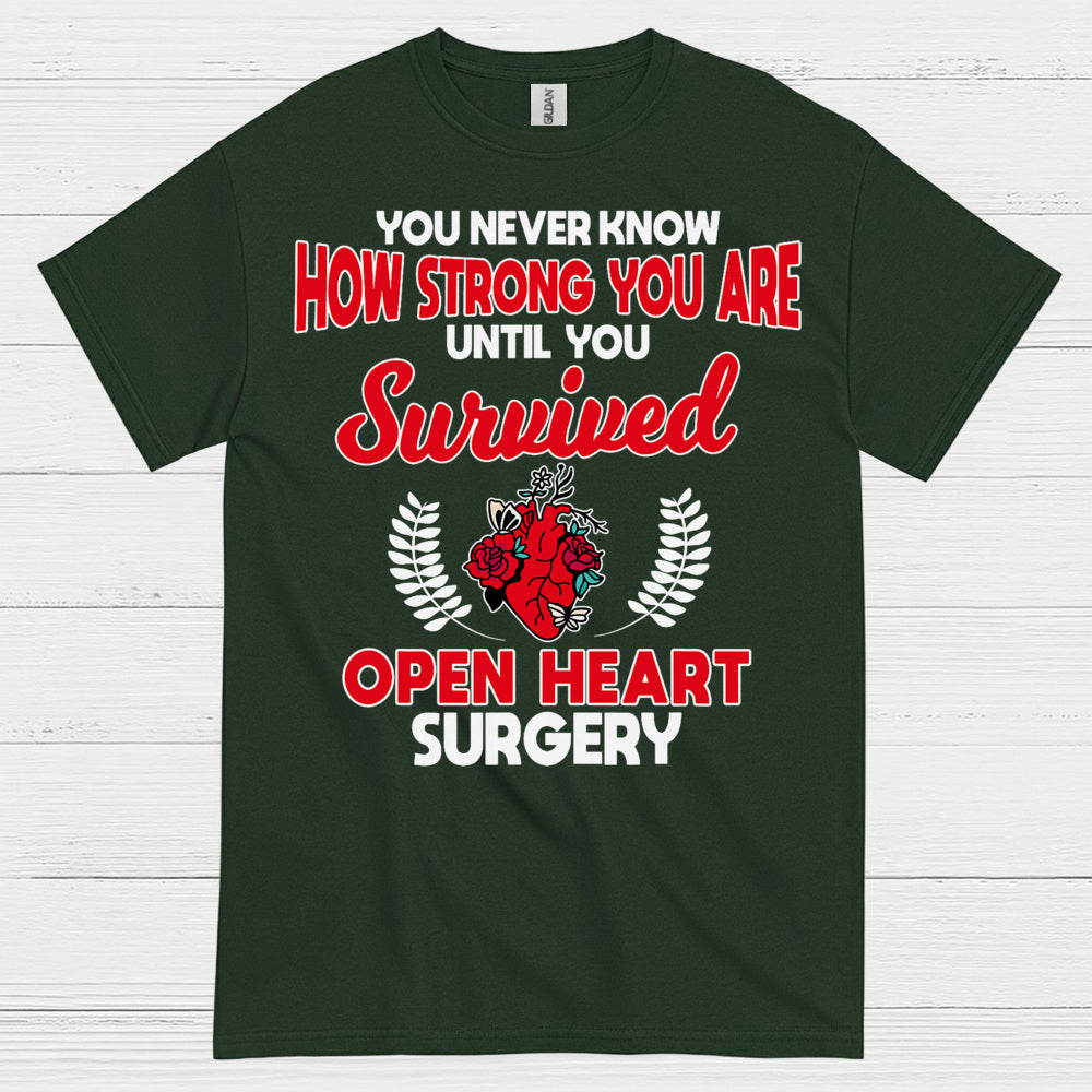 Survived Open Heart Surgery T Shirt