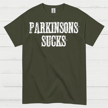 Parkinsons Sucks Strong Statement T Shirt