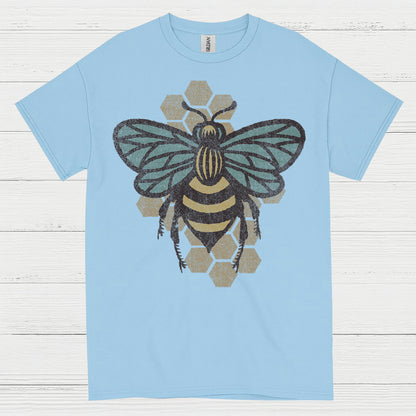 Vintage Honey Bee Nature Lover T Shirt