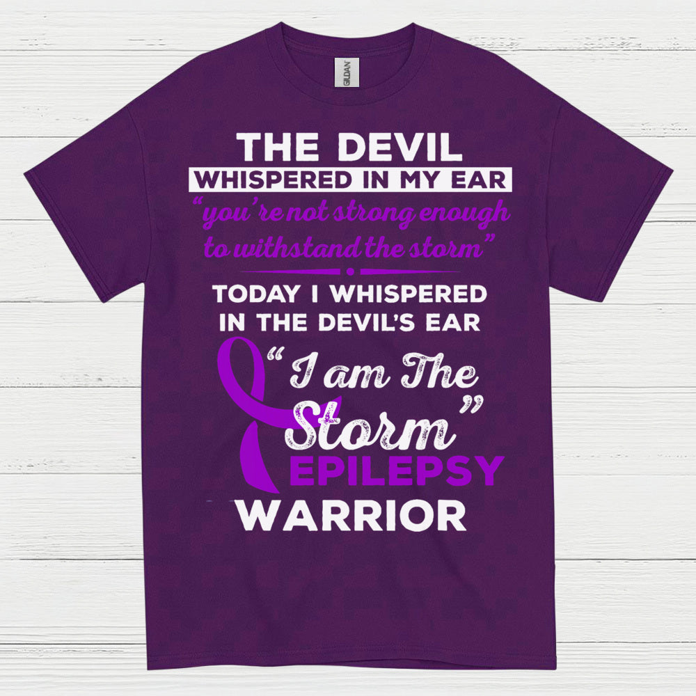 I Am The Storm Epilepsy Warrior T Shirt