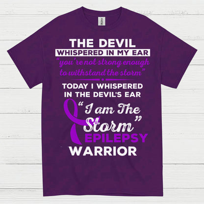 I Am The Storm Epilepsy Warrior T Shirt
