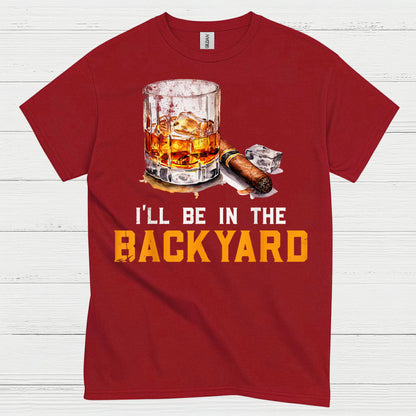 Backyard Whiskey Cigar Time T Shirt