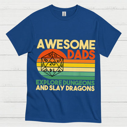 Awesome Dads Dragon T Shirt