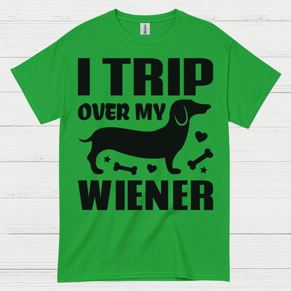 Life Is Better With A Dachshund Colorful Silhouette T Shirt