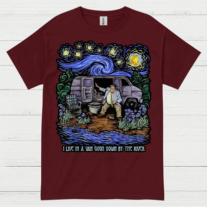 Van Life Humor Art T Shirt