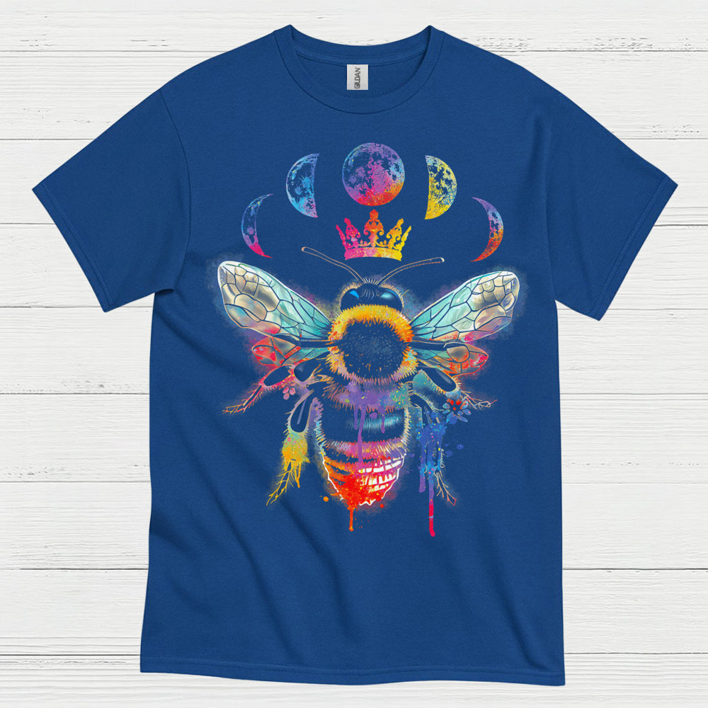 Cosmic Queen Bee Art T Shirt