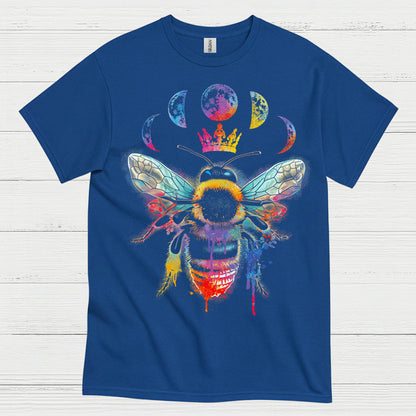 Cosmic Queen Bee Art T Shirt