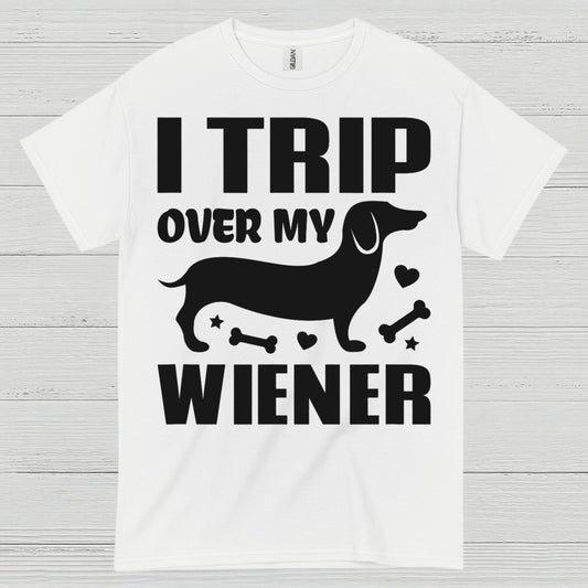 Life Is Better With A Dachshund Colorful Silhouette T Shirt