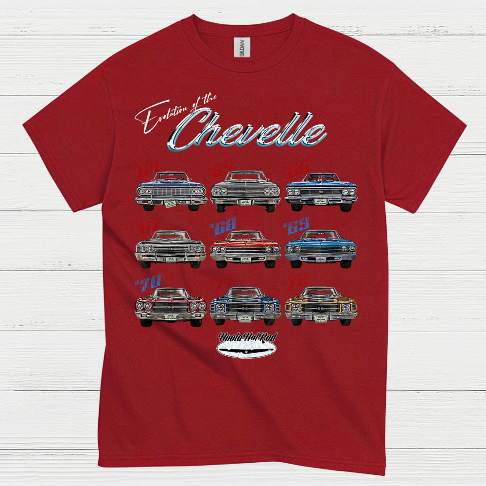 Evolution Of The Chevelle T Shirt