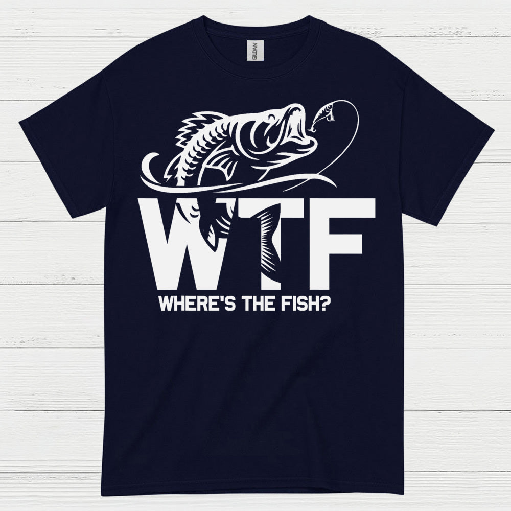 WTF Wheres The Fish T Shirt