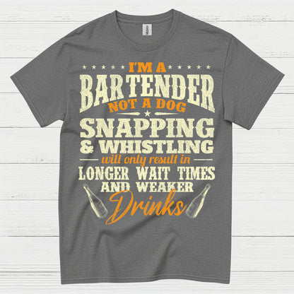 Im A Bartender Not A Dog T Shirt