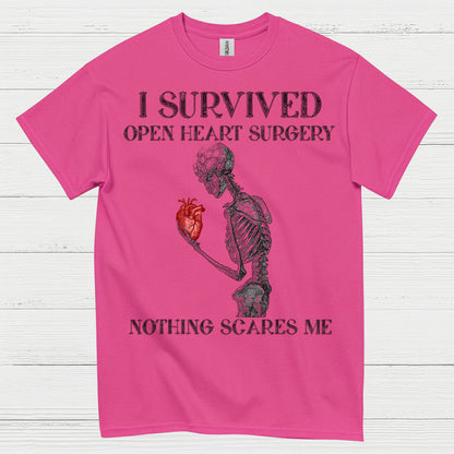 I Survived Open Heart Surgery T Shirt