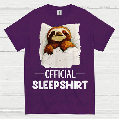 Official Sleepshirt Sloth T Shirt