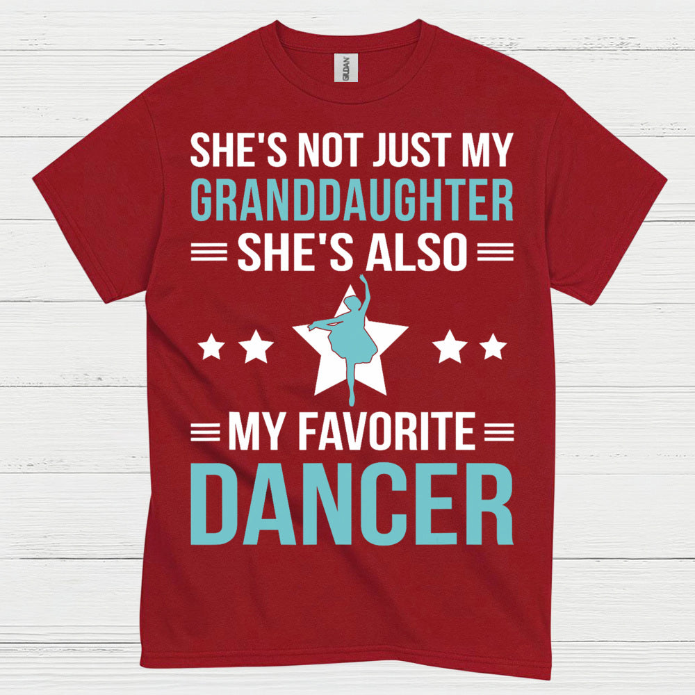 Favorite Granddaughter Dancer Family T Shirt