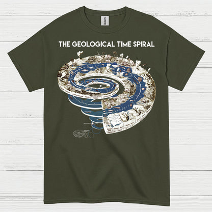 Geological Time Spiral T Shirt