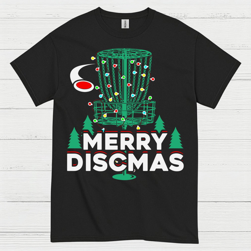 Merry Discmas Disc Golf T Shirt