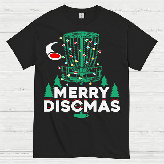 Merry Discmas Disc Golf T Shirt
