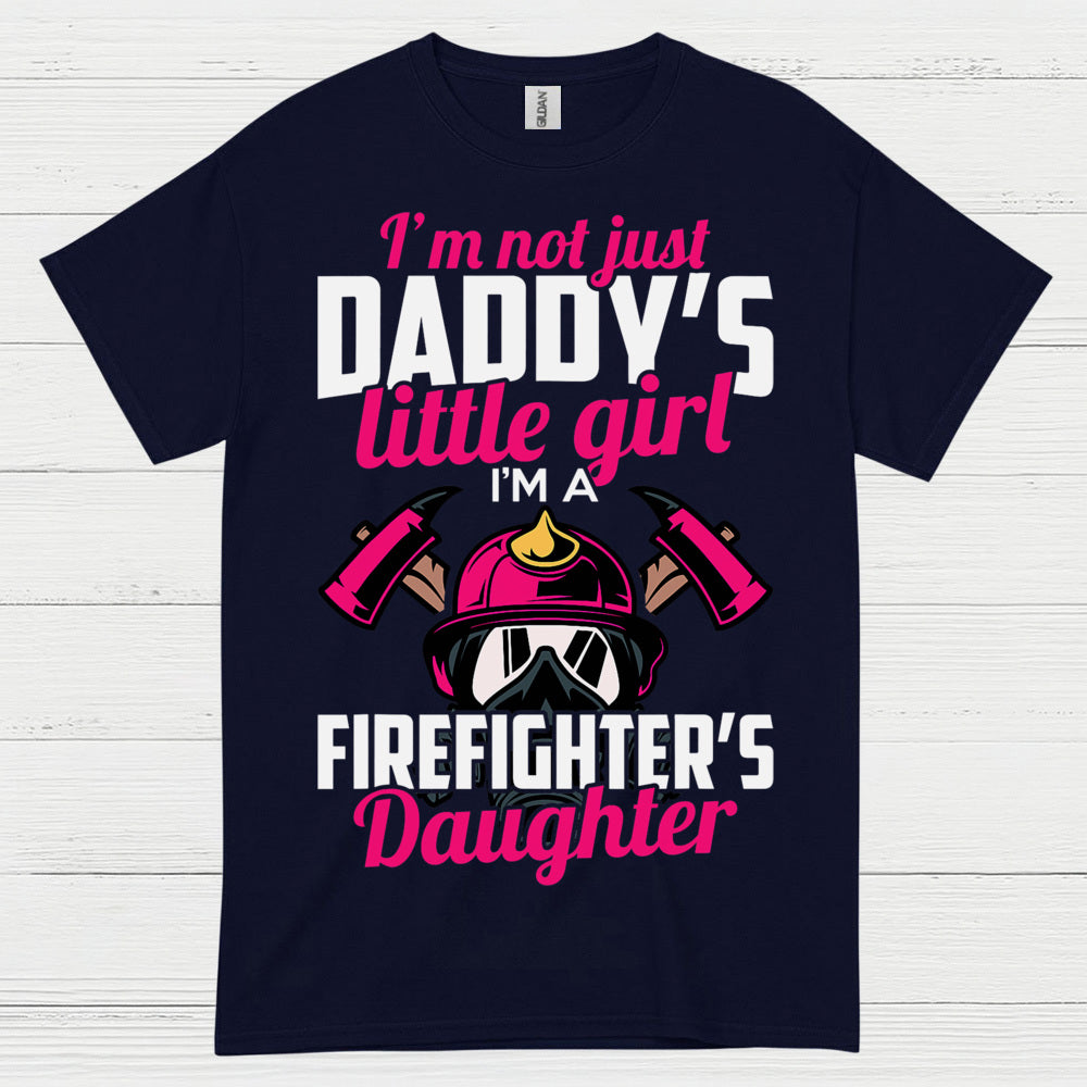 Firefighter’s Daughter Daddy’s Little Girl T Shirt