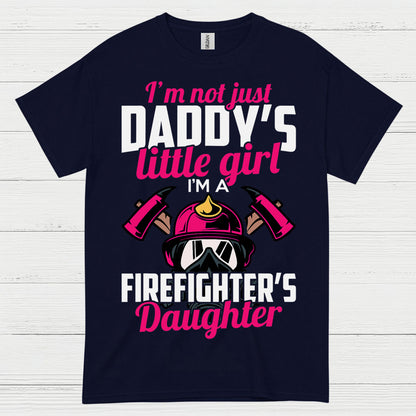 Firefighter’s Daughter Daddy’s Little Girl T Shirt
