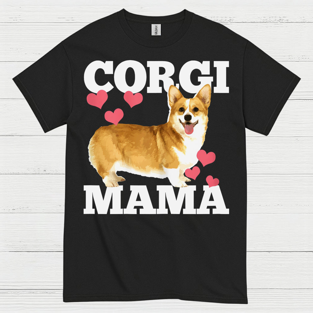 Corgi Mama Love T Shirt