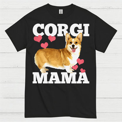 Corgi Mama Love T Shirt