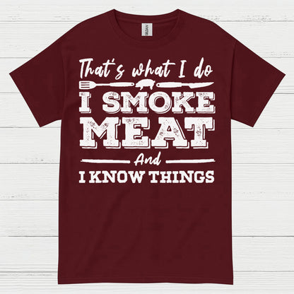Smoke Meat Know Things T Shirt