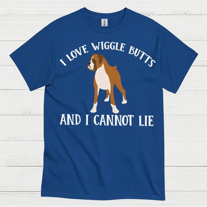 Wiggle Butt Boxer Lover T Shirt