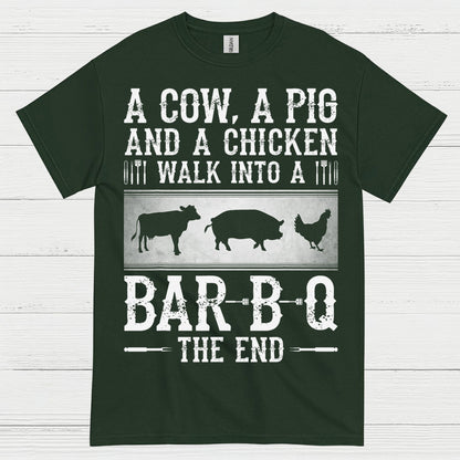 Cow Pig Chicken BarBQ T Shirt
