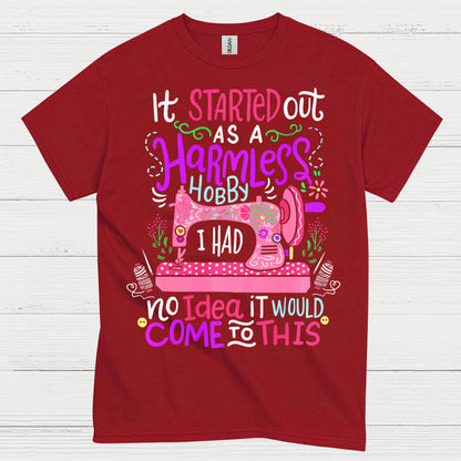 Colorful Harmless Hobby Sewing T Shirt