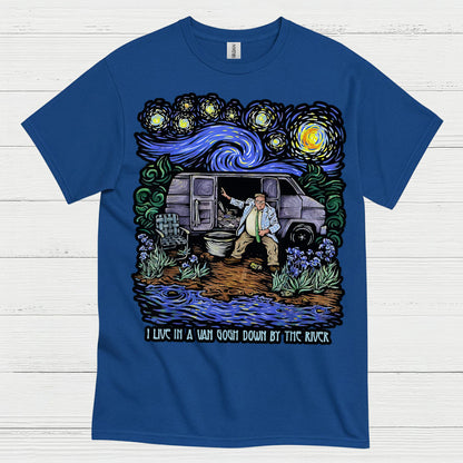 Van Life Humor Art T Shirt