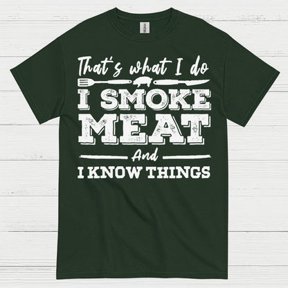 Smoke Meat Know Things T Shirt