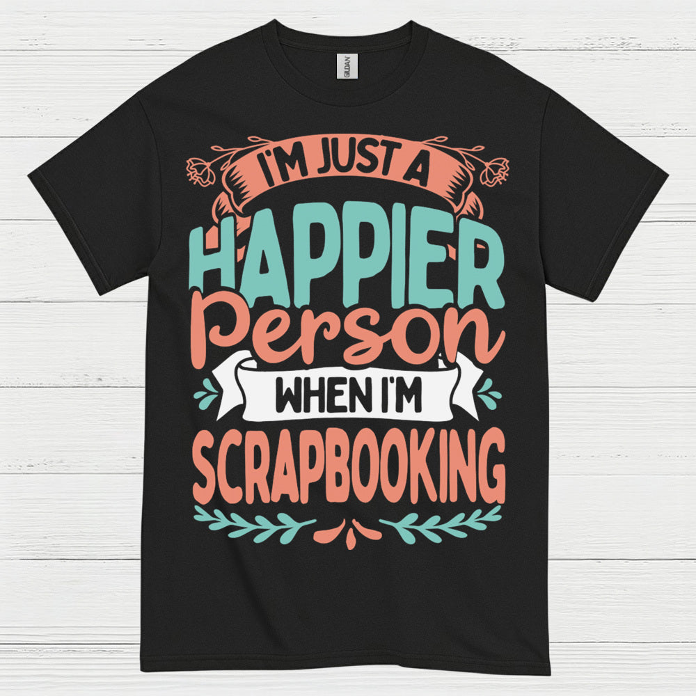 Happy Scrapbooking Lover Hobby Craft T Shirt