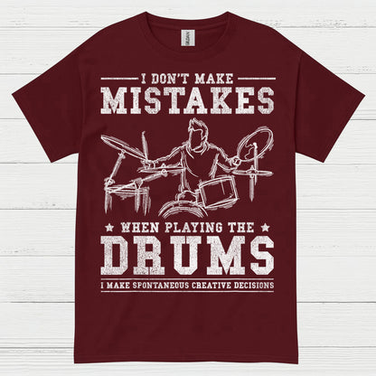 No Mistakes Drummer T Shirt