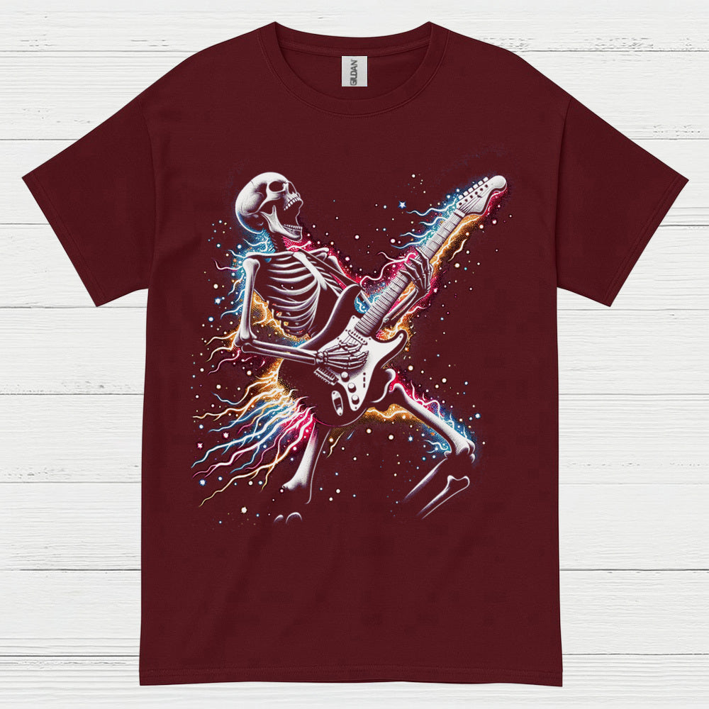 Electric Bones Guitar T Shirt