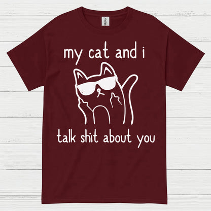 My Cat And I Humor T Shirt