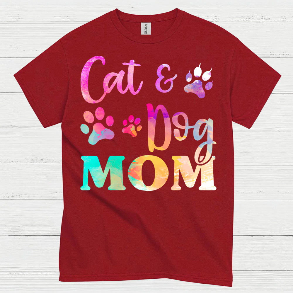 Cat And Dog Mom T Shirt