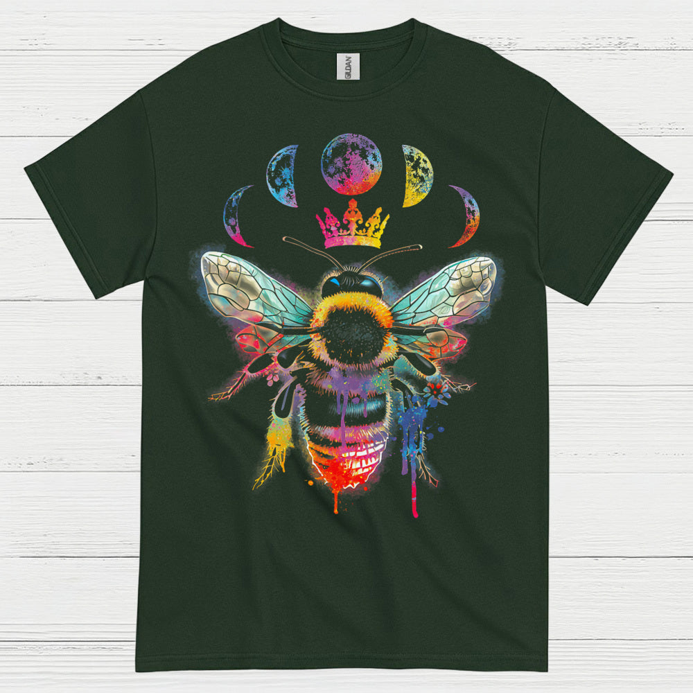 Cosmic Queen Bee Art T Shirt