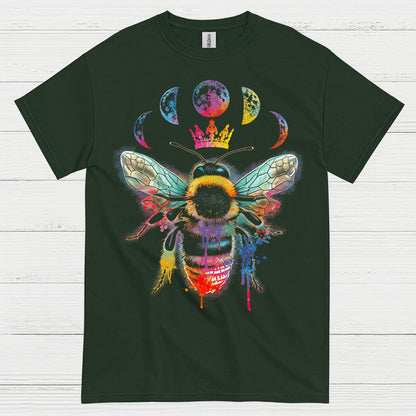 Cosmic Queen Bee Art T Shirt