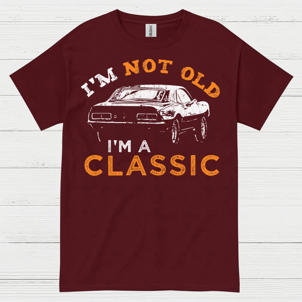 Classic Never Old Car T Shirt