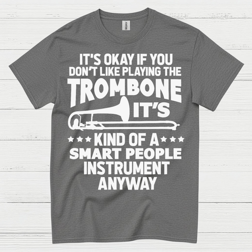 Smart Trombone Player Funny T Shirt