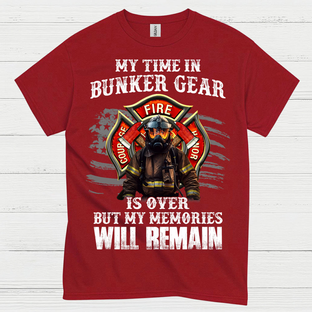 Retired Firefighter Memories T Shirt