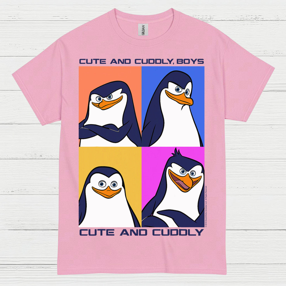 Cute And Cuddly Penguin Graphic T Shirt