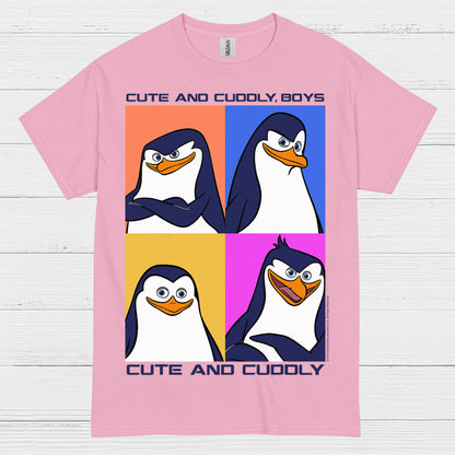 Cute And Cuddly Penguin Graphic T Shirt