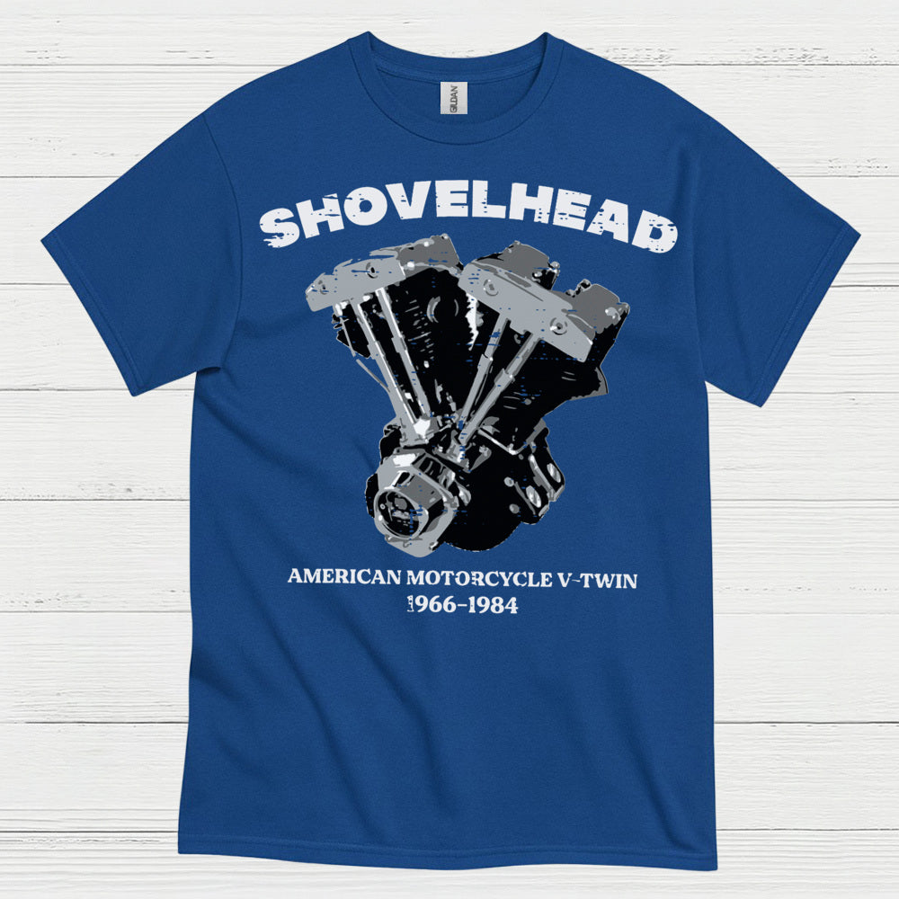 Shovelhead American Motorcycle V Twin T Shirt