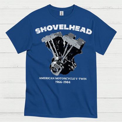 Shovelhead American Motorcycle V Twin T Shirt
