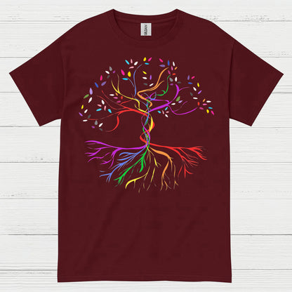 Rainbow Tree of Life T Shirt
