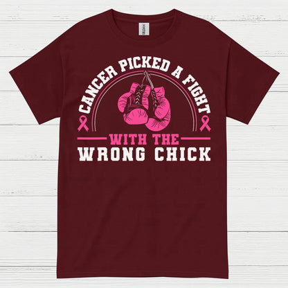 Cancer Picked The Wrong Chick T Shirt